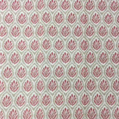 Sherwood Soft Red (Mini Curtain)