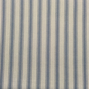 Blue on Blue Canvas Ticking Stripes