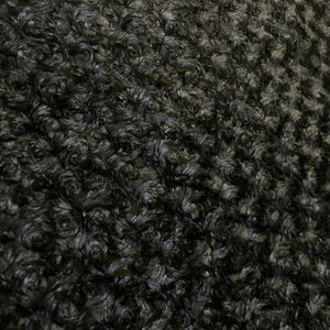 Navy Metallic Fur