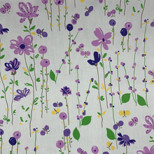 Load image into Gallery viewer, Purple Rainforest Cotton Poplin