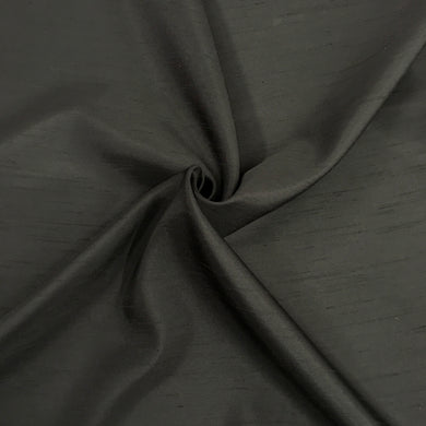 Black Satin Back Dupion