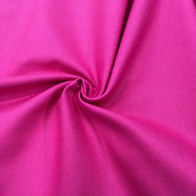 Cerise Cotton Canvas