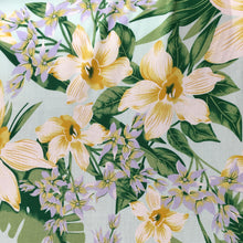 Load image into Gallery viewer, Mint Flowers Viscose Print