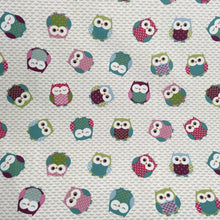 Load image into Gallery viewer, Multi Owls Fabric