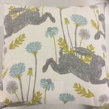 Load image into Gallery viewer, Duckegg March Hare Cushion