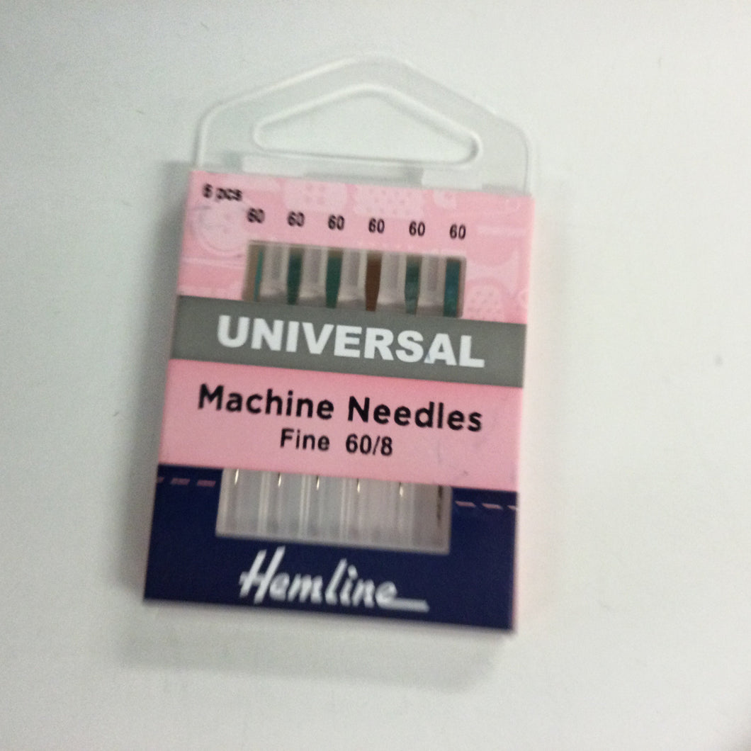 60/8 Fine Universal Machine Needles