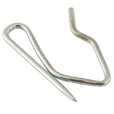 Zinc Curtain Pin Hooks