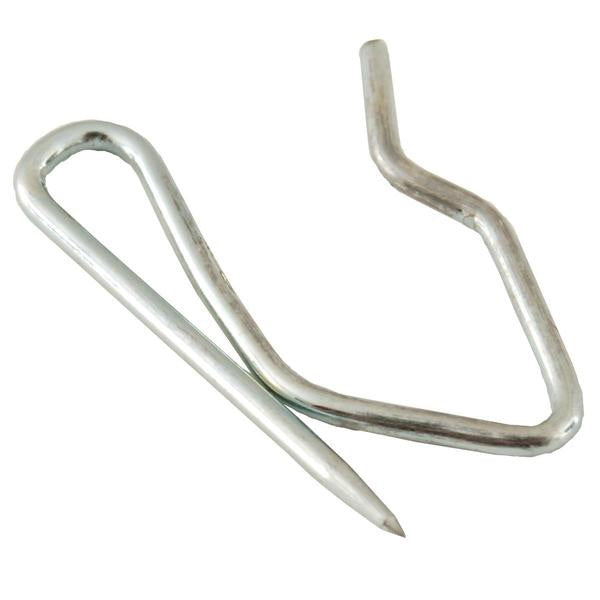 Zinc Curtain Pin Hooks