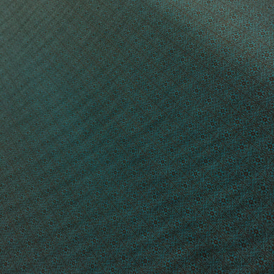 Teal Mosaic Viscose Twill
