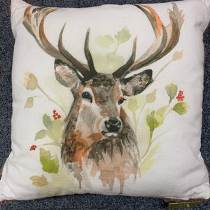 Stag Country Cushion