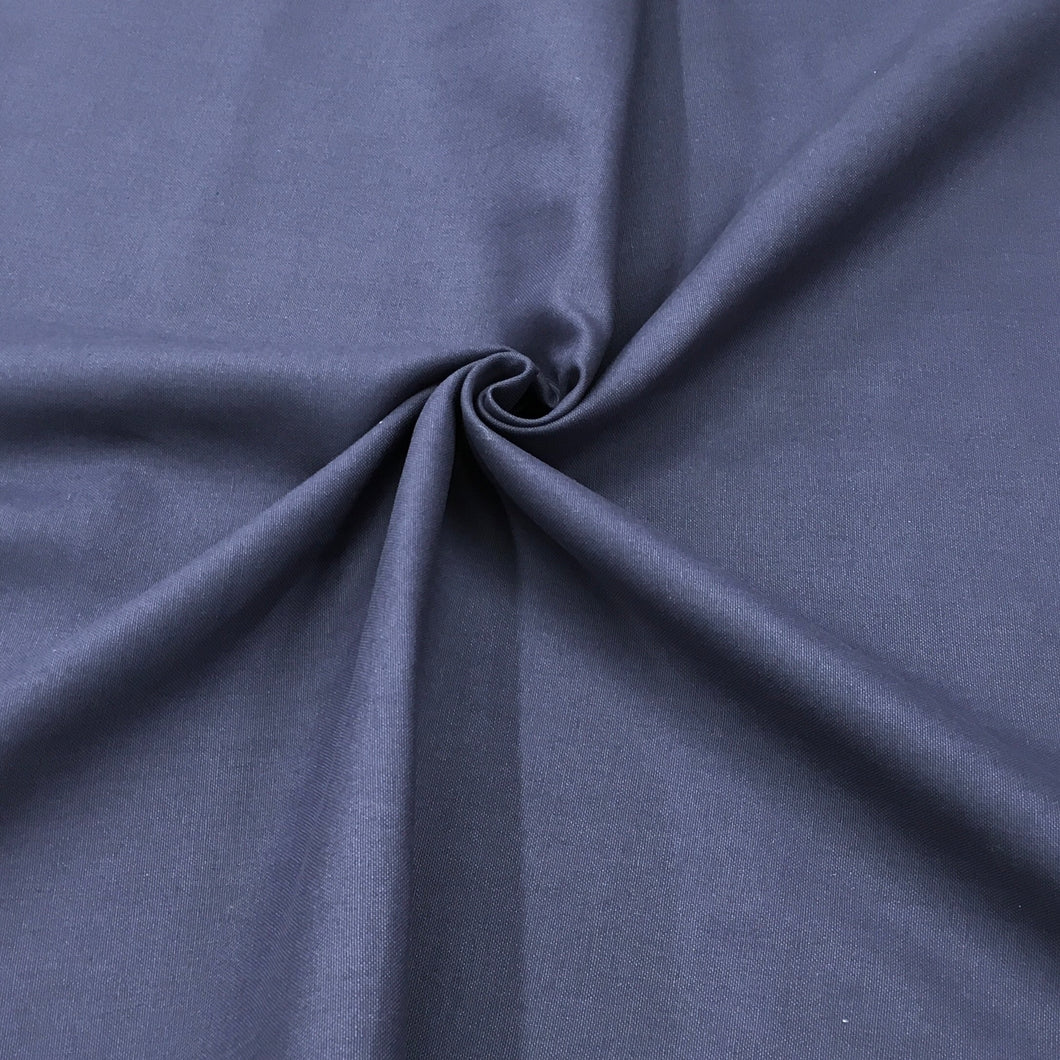 Navy Cotton Canvas