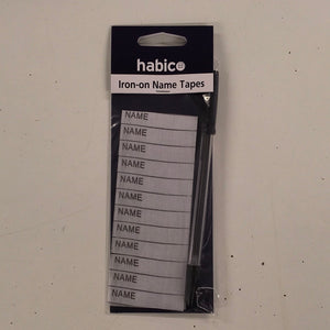 Iron-on Name Tapes with pen