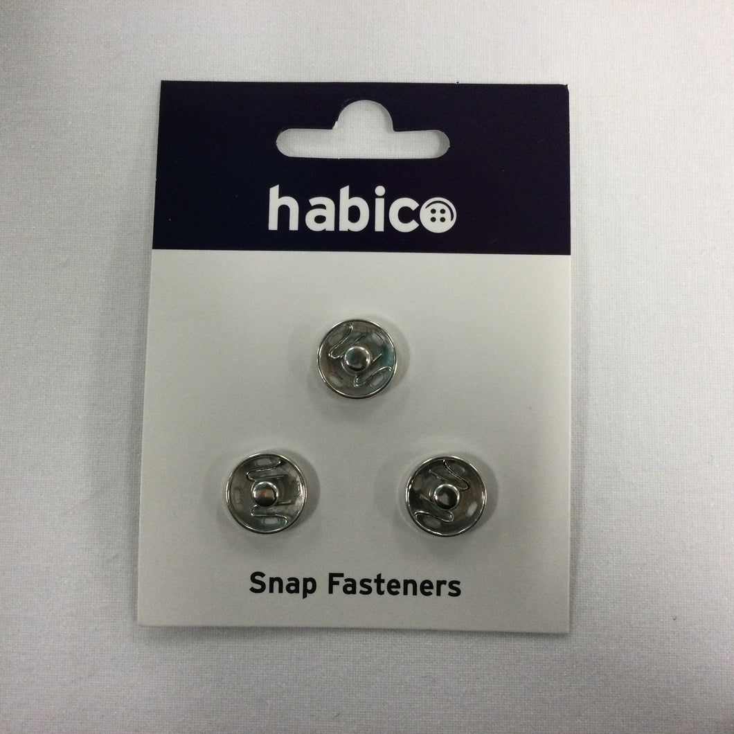 14mm Nickel Plated Snap Fasteners