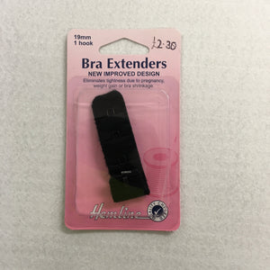 Black Bra Extender 19mm