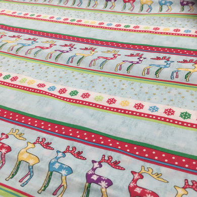 Multi Reindeer - Christmas Print