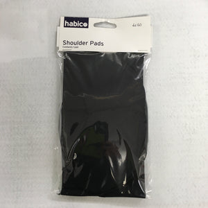 Black Shoulder Pads - Large