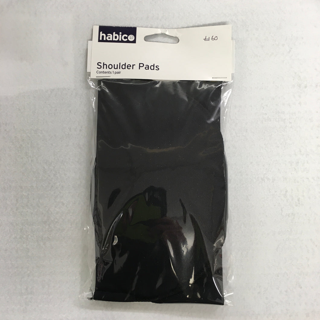 Black Shoulder Pads - Large