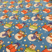 Load image into Gallery viewer, Blue Snowman - Christmas Print