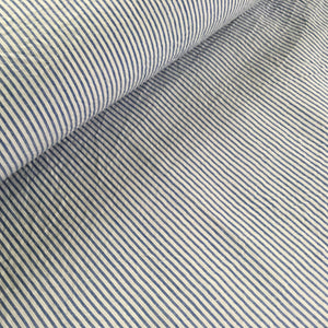 Cotton seersucker blue