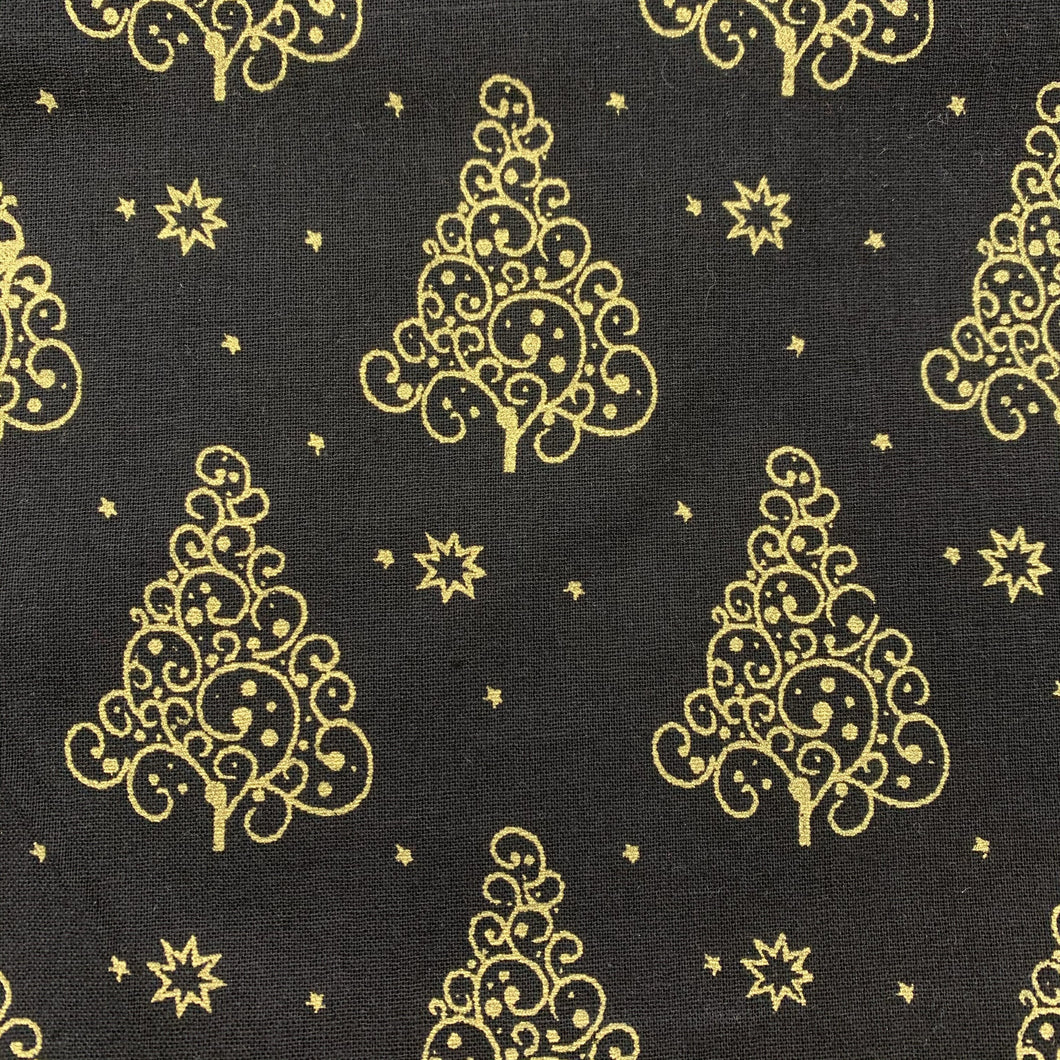 Black Christmas Trees - Christmas Print