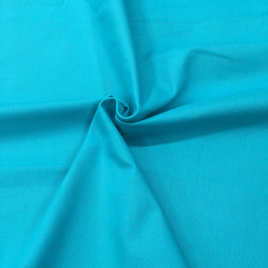 Turquoise Cotton Canvas