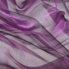 Purple Two Tone Organza